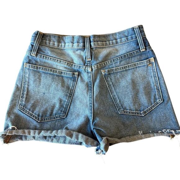 MADEWELL The Perfect Jean 100% Cotton Shorts Denim Women's size 26 - Picture 2 of 10